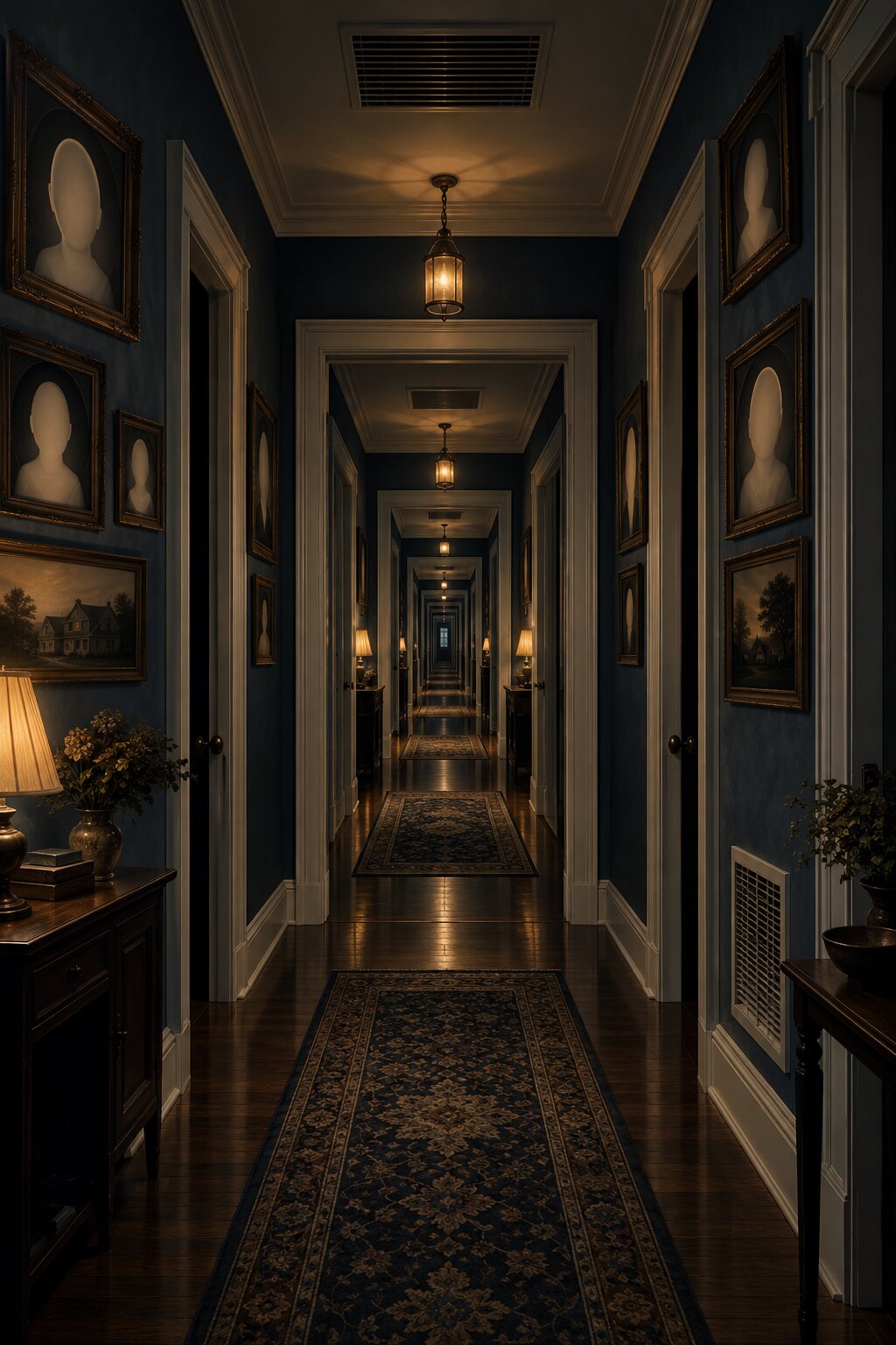 Concept cover artwork for The Houses That Listen Book Three