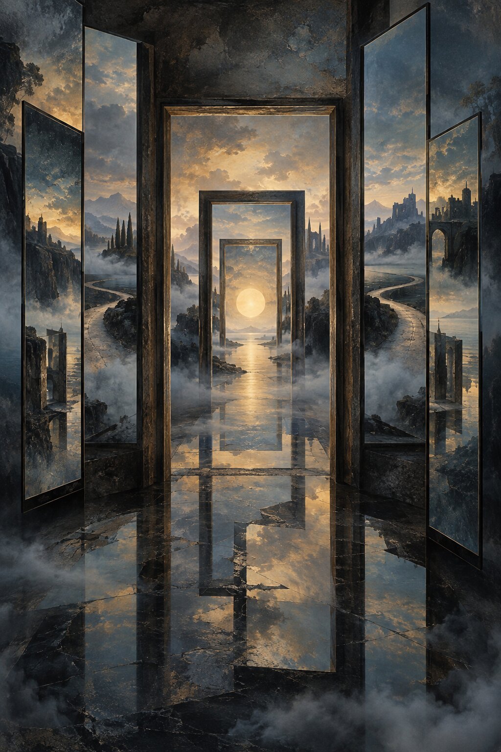 Concept cover for The Place Between Answers